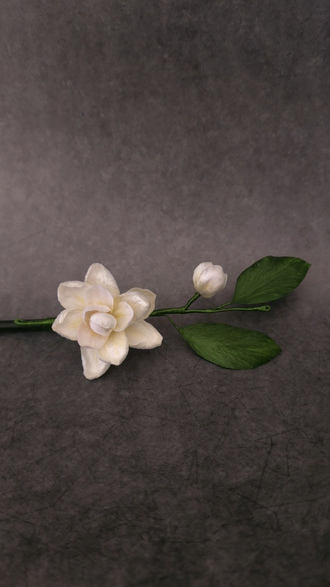 Small Jasmine thin hair stick