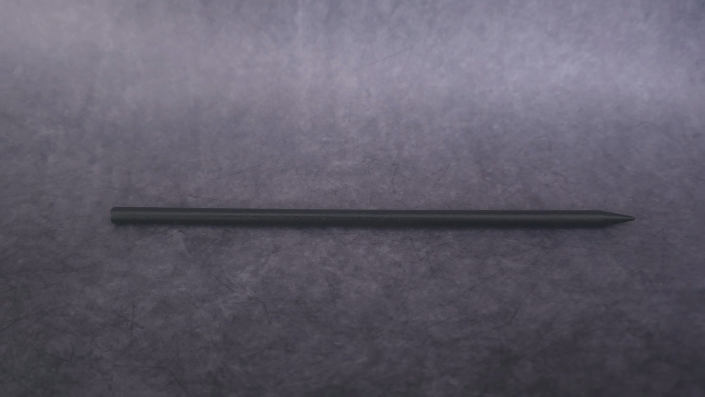 Plain Straight Hair Stick 18cm