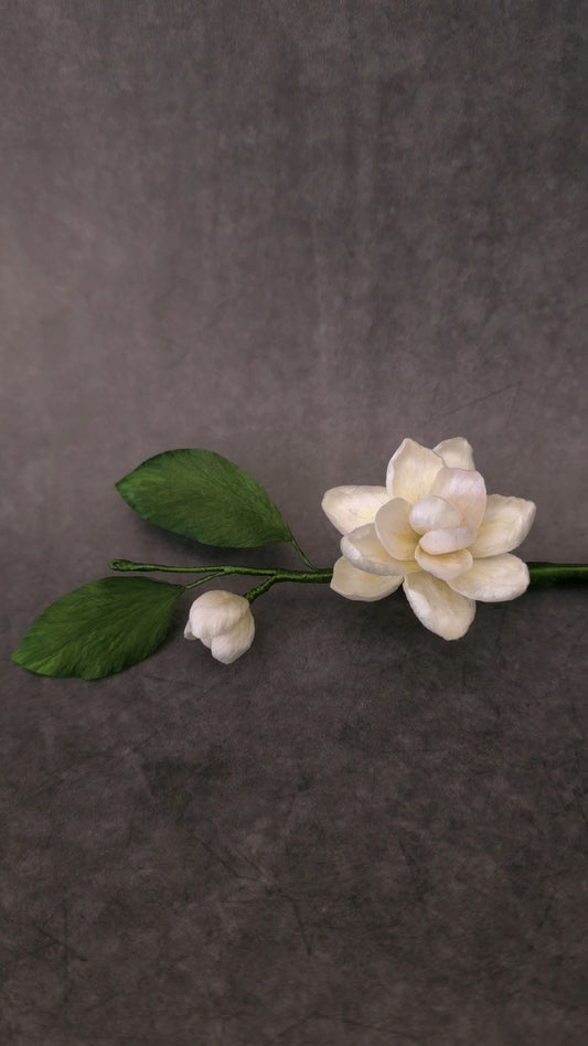 Small Jasmine thin hair stick